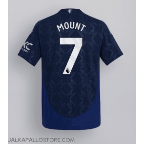 Manchester United Mason Mount #7 Vieraspaita 2024-25 Lyhythihainen